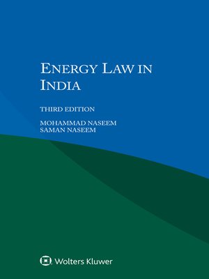 cover image of Energy Law in India